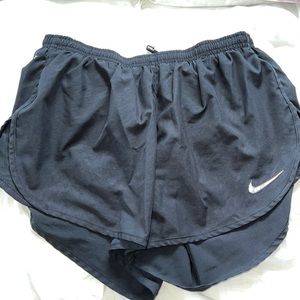 Black Nike shorts, Size Medium